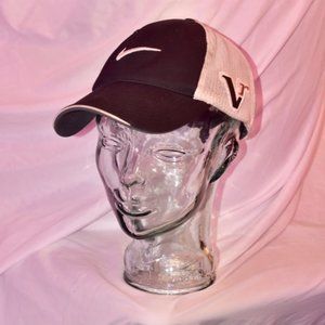 Nike Golf VR 20XI Hat Mesh Flexfit Black & White